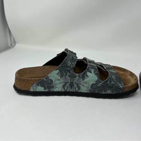 Birkenstock papillio Florida Soft Footbed Birko Flor Col :Damask Petrol main image 13